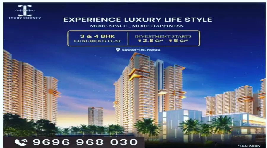 , Ivory County Gold Noida, Ivory County Noida  Floor Plan